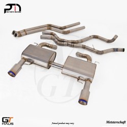 2X102mm Meisterschaft Titanium - GT Racing Exhaust for BMW E90/E91 335i & 335xi Turbo models